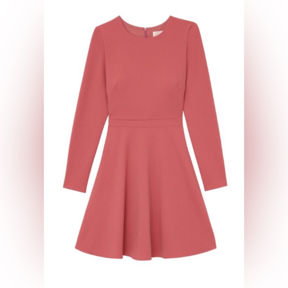 Rose Pink Gal Meets Glam Long Sleeve Greer Dress